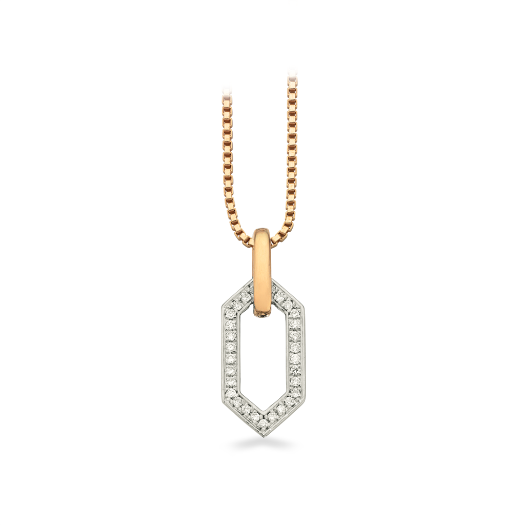 14 Karat Guld Vedhæng Fra Scrouples Med Brillanter 012 Carat Wsi