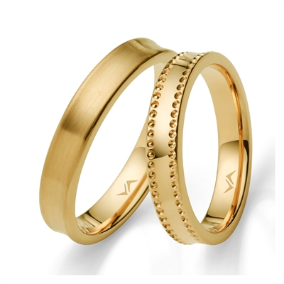 Bartoli Amoris Vielsesringe I Guld