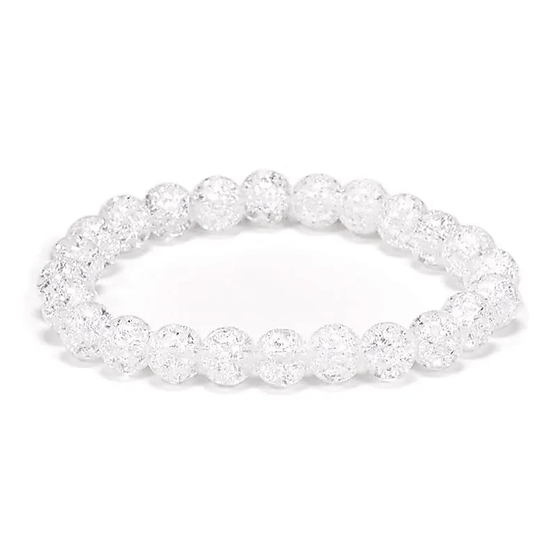 Armbånd Iris Bjergkrystal - 8mm