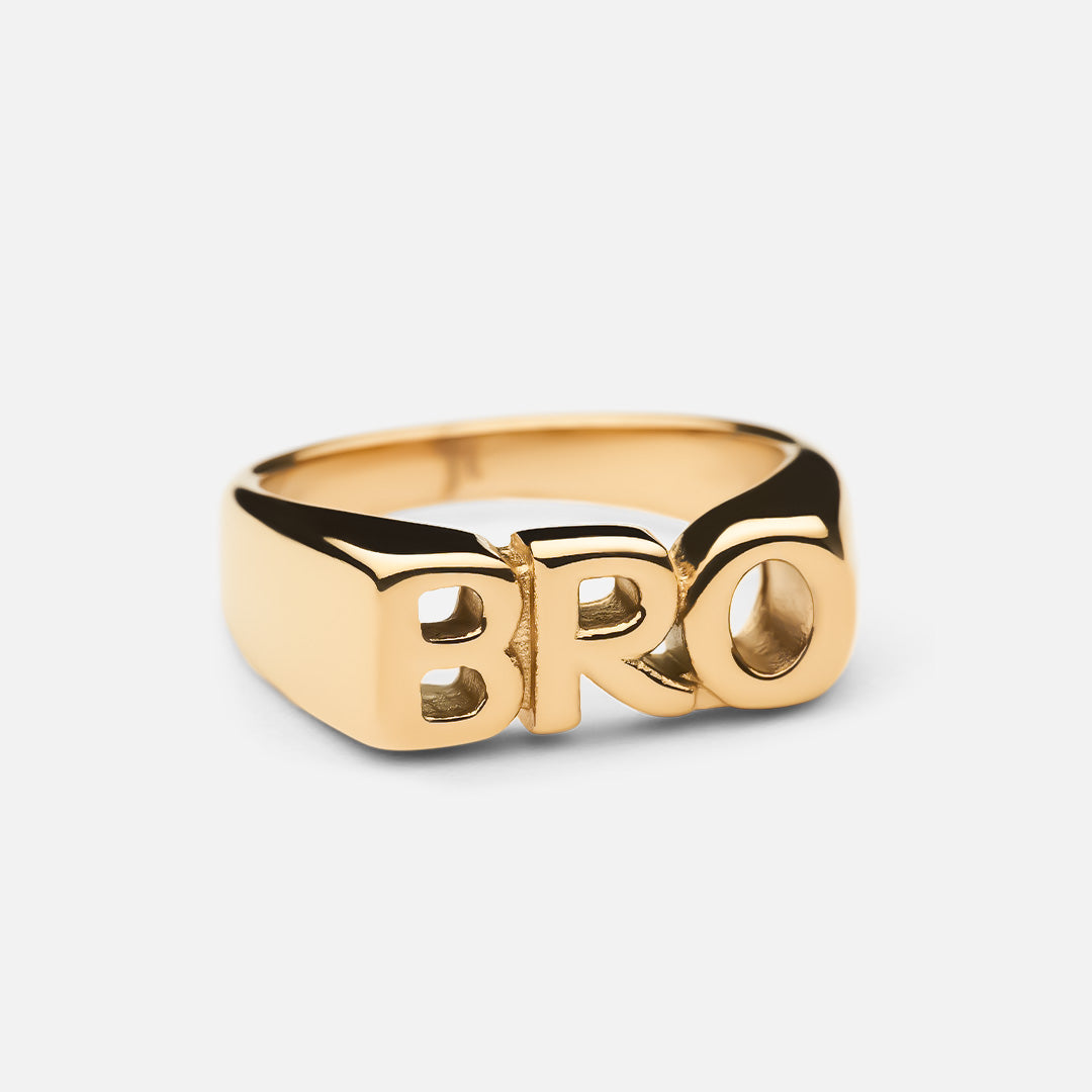 Bro Ring 18k Guldbelagt