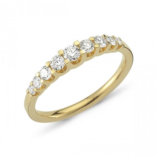 Empire 14 Karat Guld Ring Fra Nuran Med Diamanter 043 Carat Wsi